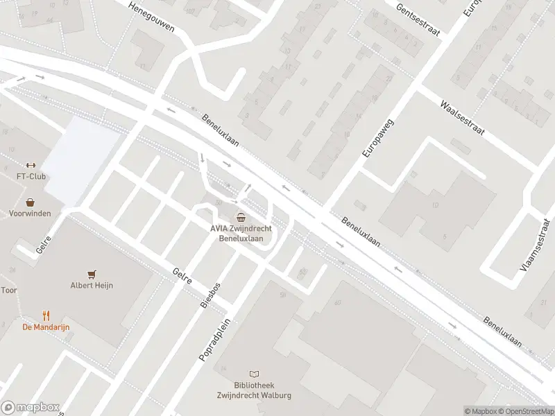 112 melding Overlastmelding Beneluxlaan in Zwijndrecht gesloten