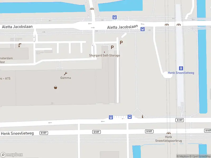 Brandweer met gepaste spoed naar de Aletta Jacobslaan in Amsterdam vanwege wateroverlast
