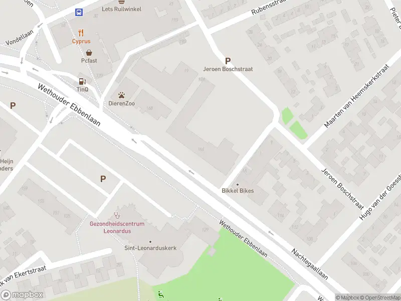 Politie naar de Wethouder Ebbenlaan in Helmond vanwege ongeval met letsel