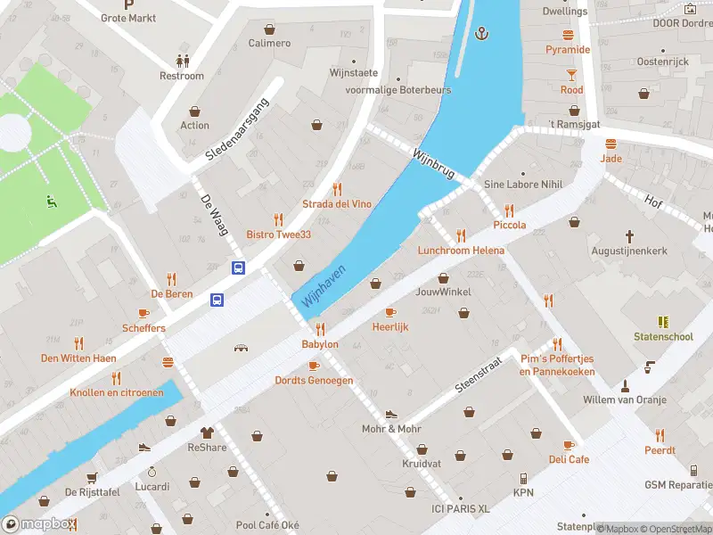 Overlastmelding Voorstraat in Dordrecht