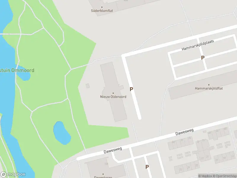 Ambulance met grote spoed naar de Hammarskjöldplaats in Rotterdam