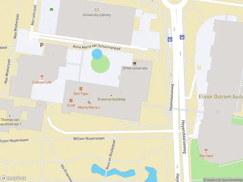 Brandweer met gepaste spoed naar de Erasmusplein in Nijmegen vanwege afgaan automatisch brandalarm