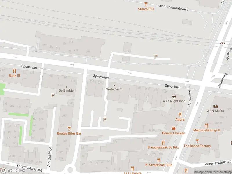 Overlastmelding Spoorlaan in Tilburg