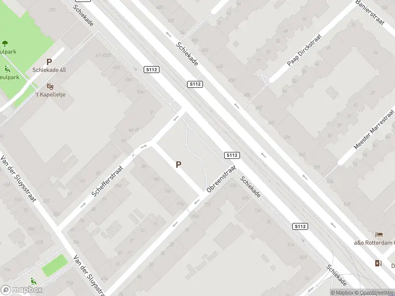 112 melding Ambulance met gepaste spoed naar de Schiekade in Rotterdam