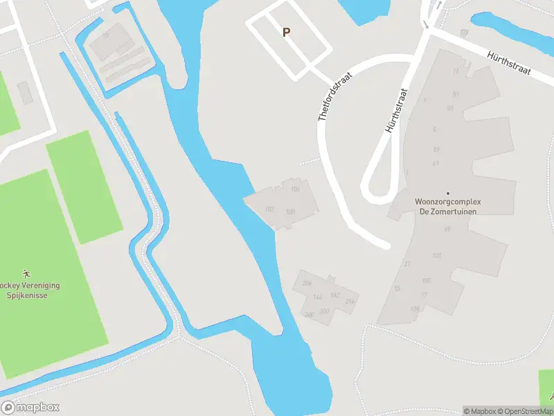 Ambulance met gepaste spoed naar de Thetfordstraat in Spijkenisse