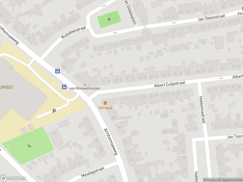 Ambulance met grote spoed naar de Albert Cuijpstraat in Albert Cuypstraat