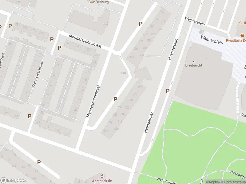 Overlastmelding Mendelssohnstraat in Tilburg