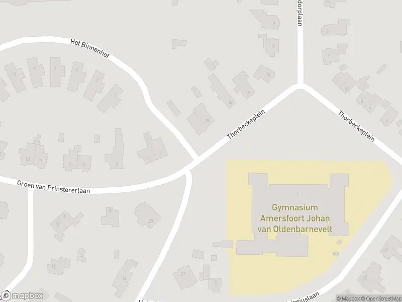 Politie naar de Heinsiuslaan in Amersfoort vanwege aanrijding met letsel