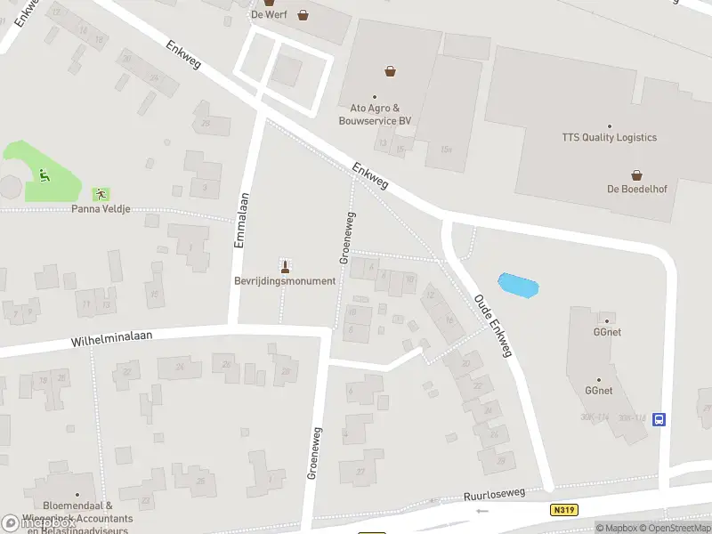 Brandweer met grote spoed naar de Oude Enkweg in Vorden vanwege gebouwbrand