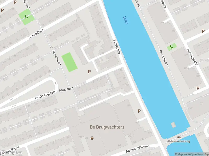 Brandweer met gepaste spoed naar de Hillenlaan in Delft