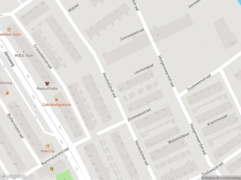 Ambulance met grote spoed naar de Hondsdijkstraat in Rotterdam