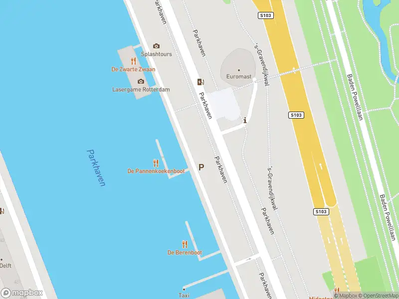 Ambulance met gepaste spoed naar de Parkhaven in Rotterdam