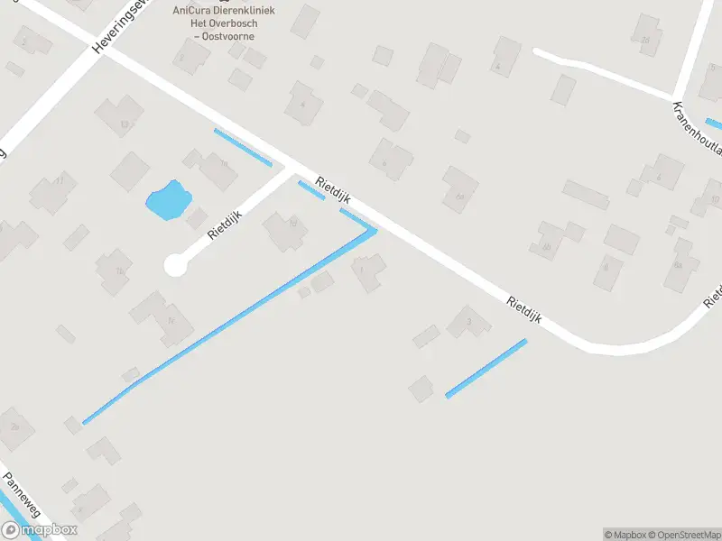 Politie naar de Rietdijk in Rockanje vanwege ongeval met letsel