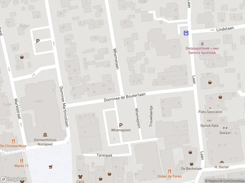 Politie naar de Ds. de Bouterlaan in Nunspeet vanwege aanrijding met letsel