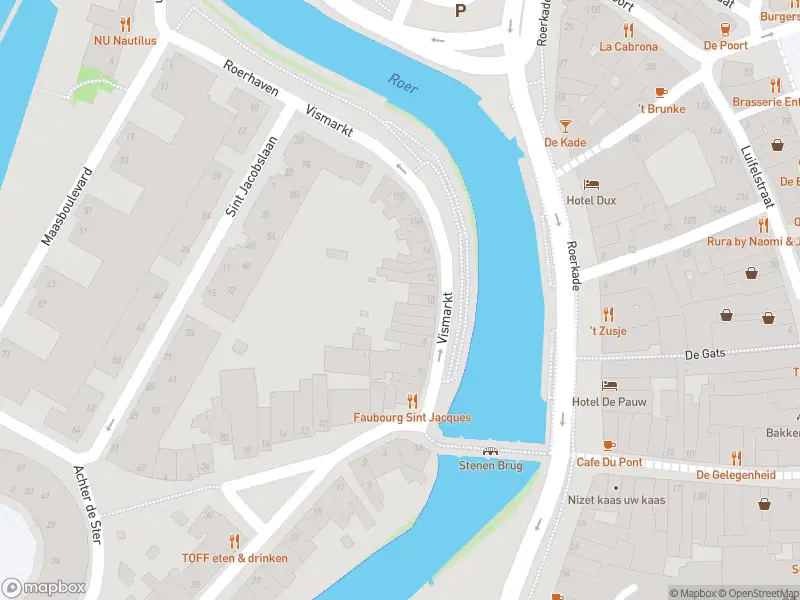 Ambulance met gepaste spoed naar de Vismarkt in Roermond