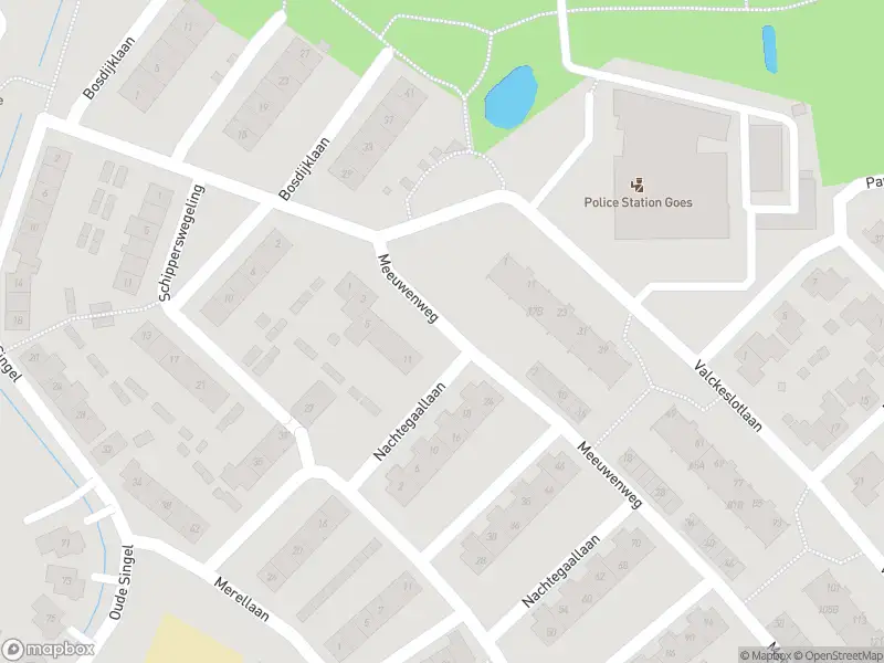 112 melding Overlastmelding Meeuwenweg in Goes gesloten