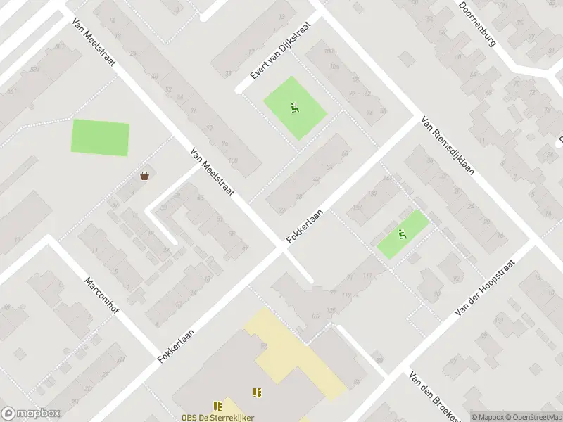 Anonieme overlastmelding Fokkerlaan in Beverwijk