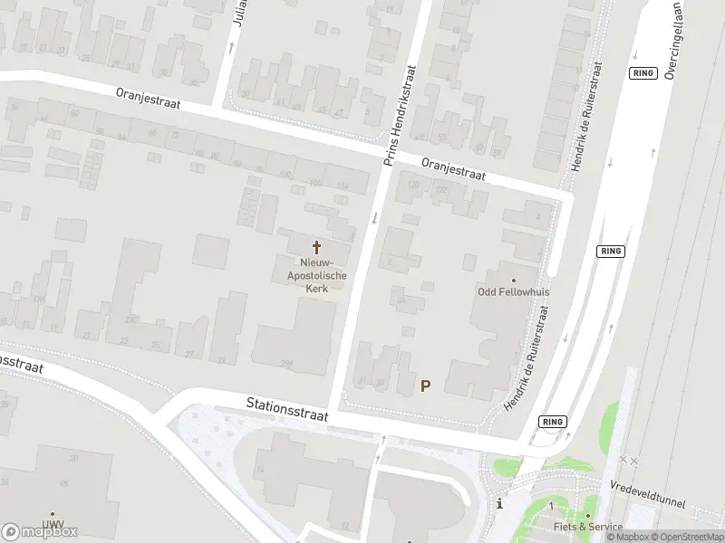 Brandweer met grote spoed naar de Prins Hendrikstraat in Assen vanwege afgaan rookmelder
