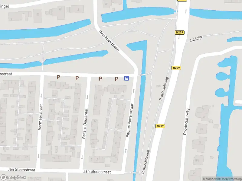 Ambulance met grote spoed naar de Frans Halsstraat in Hazerswoude-Dorp