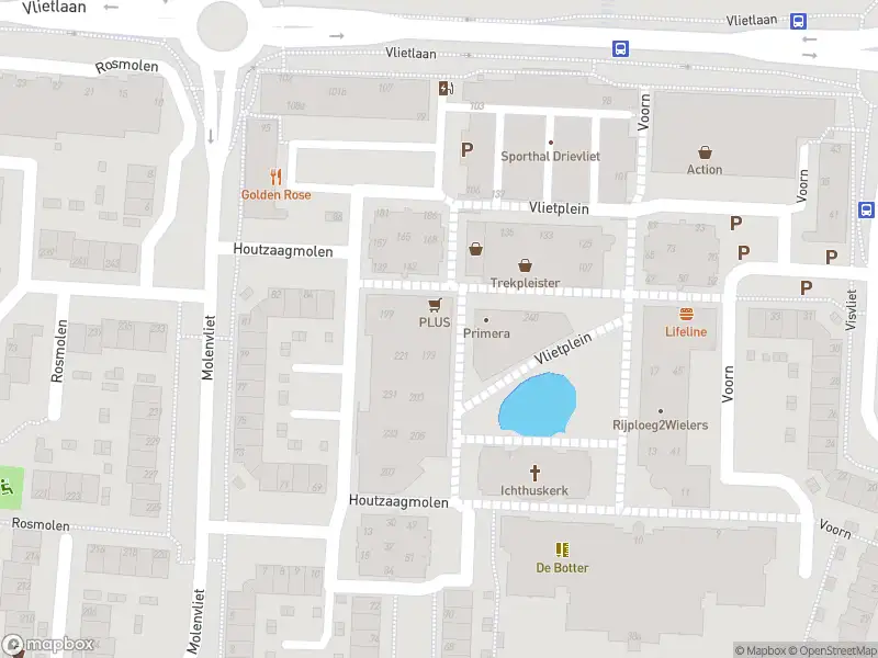 Ambulance met gepaste spoed naar de Vlietplein in Ridderkerk