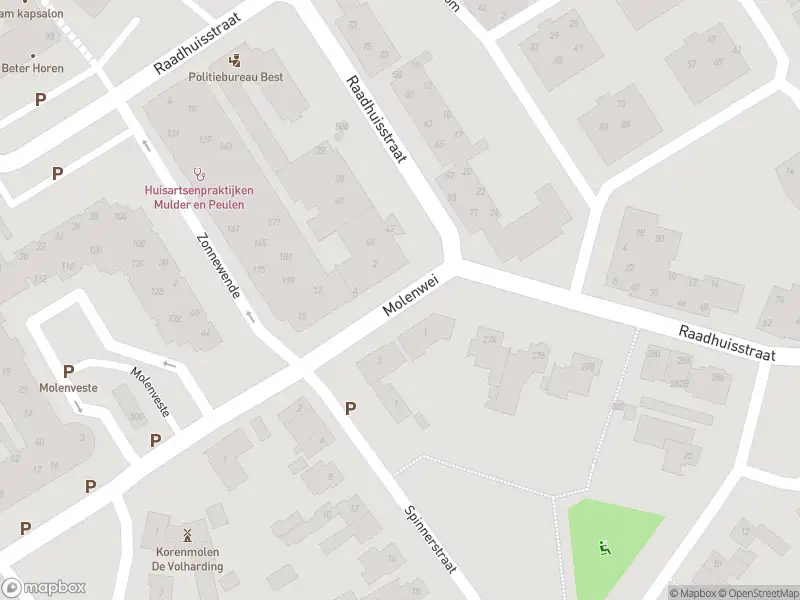 112 melding Overlastmelding Molenwei in Best gesloten