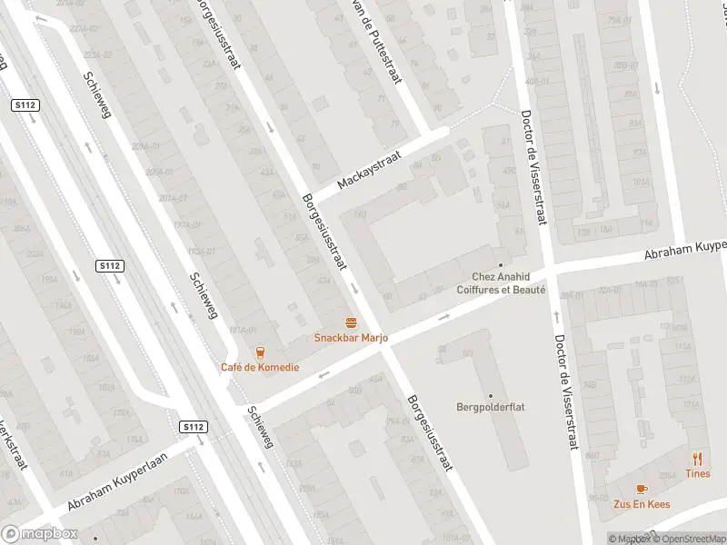 Brandweer met grote spoed naar de Talmastraat in Rotterdam vanwege gebouwbrand