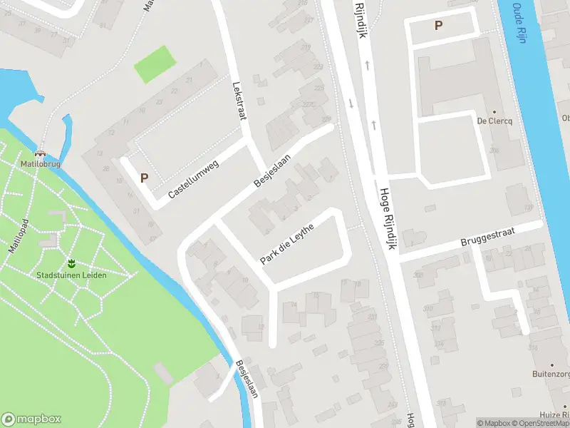 Ambulance met gepaste spoed naar de Park die Leythe in Leiden