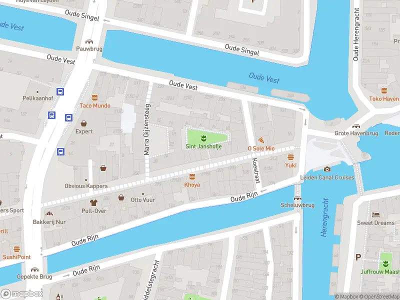 Ambulance met grote spoed naar de Sint Janshof in Leiden