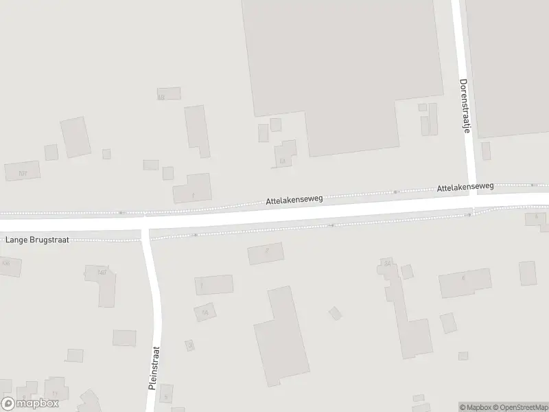 Politie met grote spoed naar de Attelakenseweg in Etten-Leur vanwege letsel