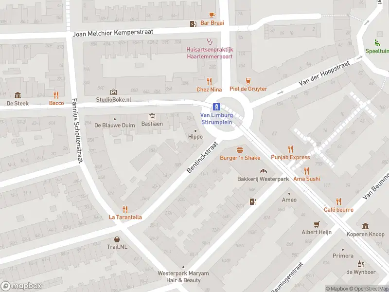 Overlastmelding Bentinckstraat in Amsterdam