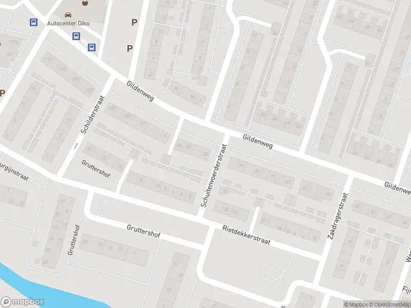 Ambulance naar de Gildenweg in Gorinchem