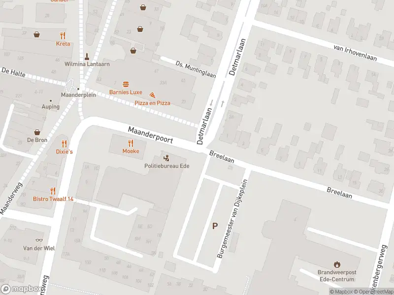 112 melding Brandweer met grote spoed naar de Breelaan in Ede