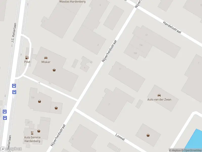 112 melding Politie naar de Nijverheidsstraat in Hardenberg vanwege aanrijding met letsel