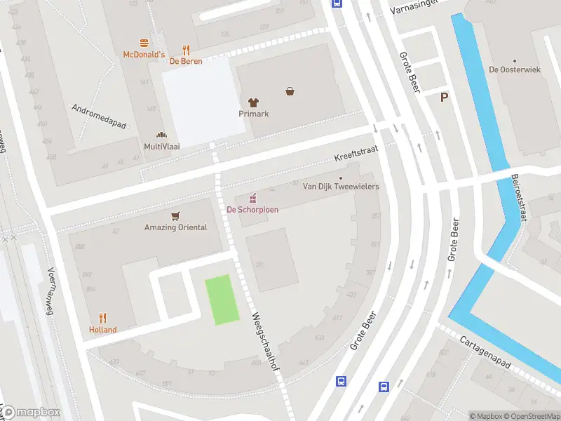 Besteld ambulance vervoer naar de Grote Beer in Rotterdam