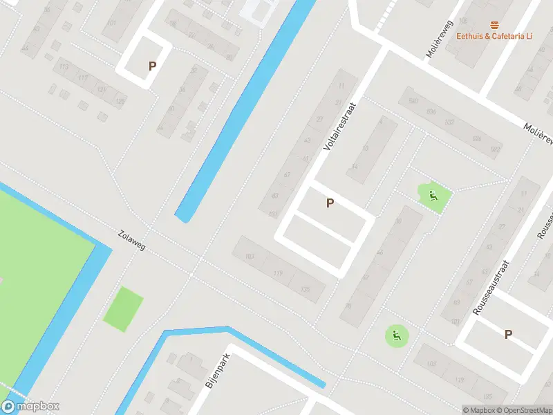Besteld ambulance vervoer naar de Voltairestraat in Rotterdam