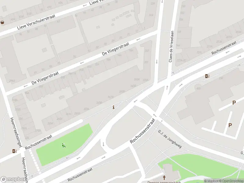 Ambulance met gepaste spoed naar de Rochussenstraat in Rotterdam