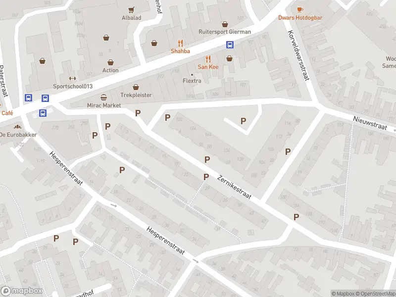 Brandweer met gepaste spoed naar de Hesperenstraat in Tilburg
