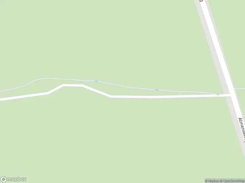 Brandweer met gepaste spoed naar de Almenseweg in Warnsveld vanwege stormschade
