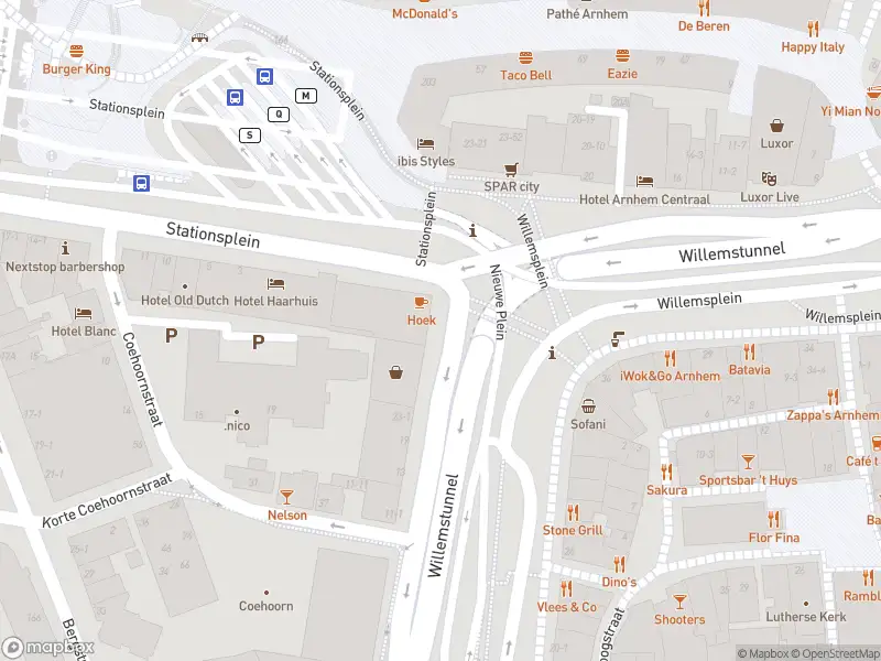 Politie naar de Stationsplein in Arnhem