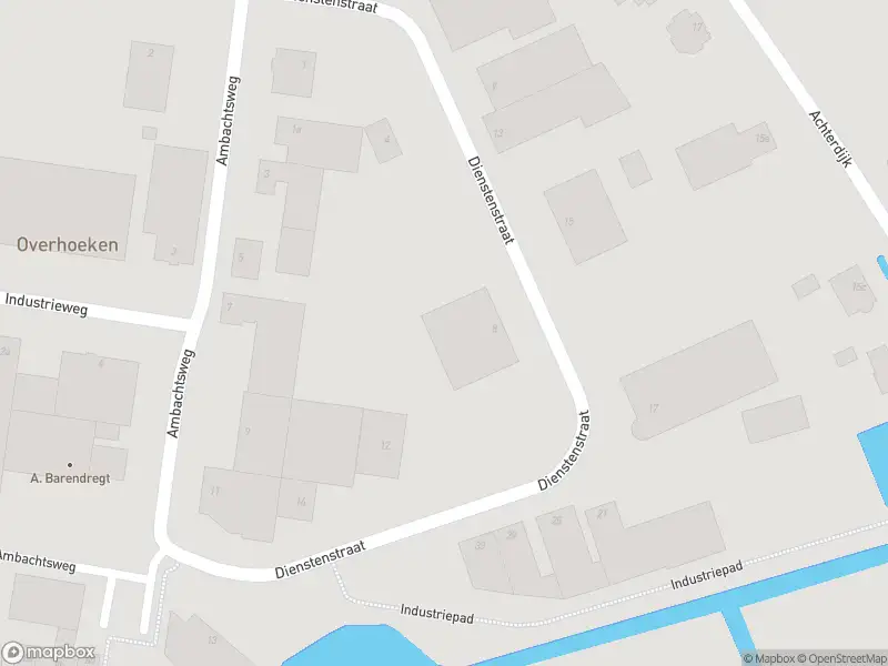 Ambulance naar de Dienstenstraat in Rhoon