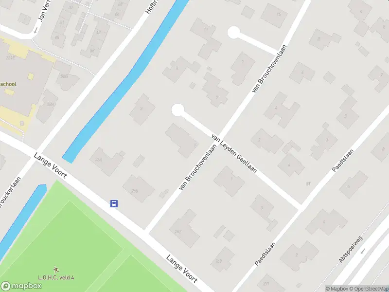 Overlastmelding Van Brouchovenlaan in Oegstgeest