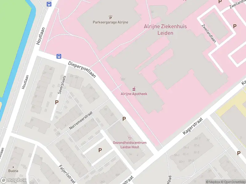 Ambulance met gepaste spoed naar de Dieperpoellaan in Leiden