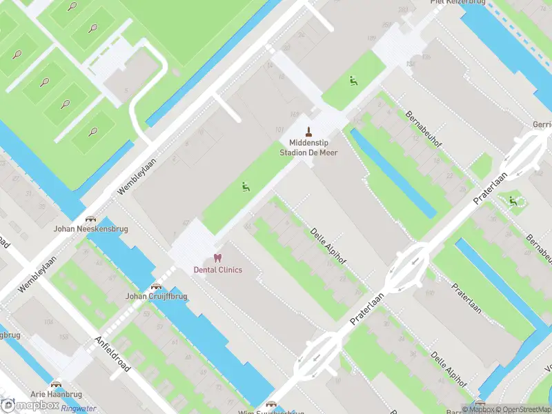 Besteld ambulance vervoer naar de Delle Alpihof in Amsterdam