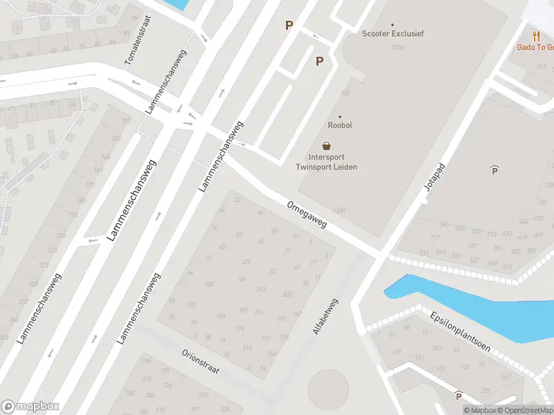 Brandweer met grote spoed naar de Omegaplantsoen in Leiden vanwege gebouwbrand