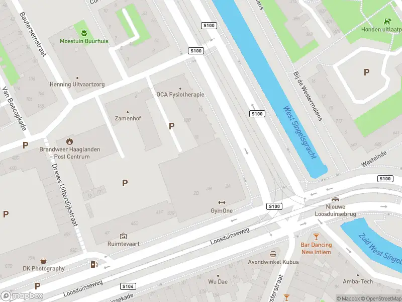Brandweer met gepaste spoed naar de Noord West Buitensingel in 's-Gravenhage