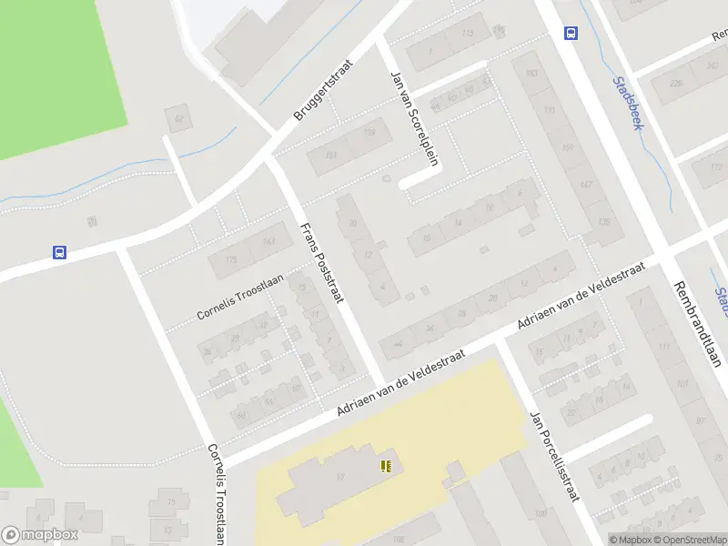 Politie naar de Frans Poststraat in Enschede vanwege aanrijding met letsel