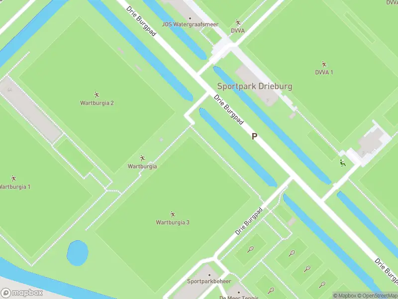 Ambulance met gepaste spoed naar de Drie Burgpad in Amsterdam