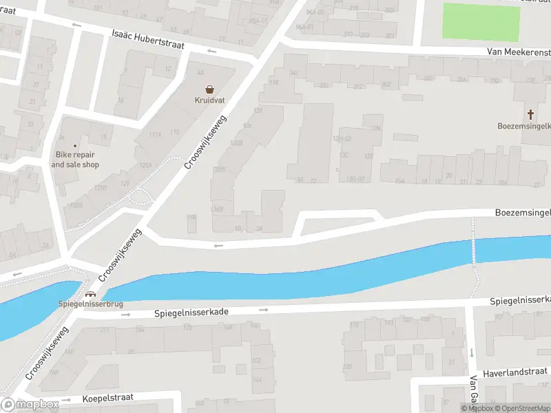Ambulance met grote spoed naar de Boezemsingel in Rotterdam
