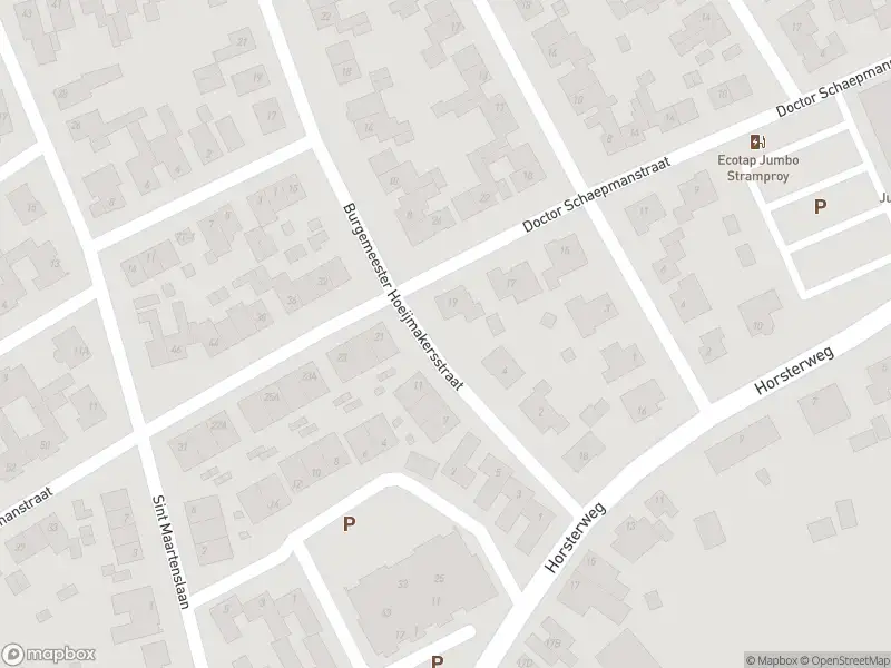 Ambulance met grote spoed naar de Burgemeester Hoeijmakersstraat in Stramproy