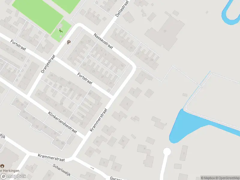 Brandweer met grote spoed naar de Krammerstraat in Herkingen vanwege gebouwbrand